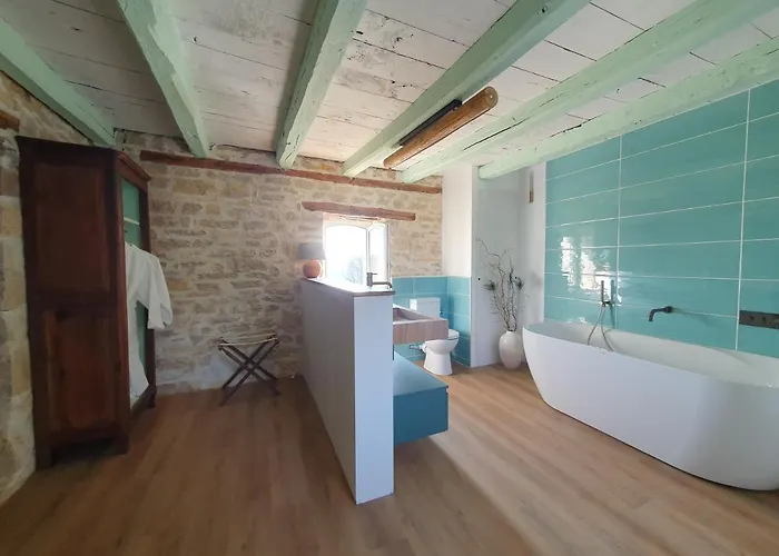 Les Pierres Lotoises - Dhotes Le Pigeonnier Oda ve Kahvaltı Reilhaguet